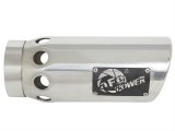 aFe Power Intercooled Tip Stainless Steel - Polished 4in In x 5in Out x 12in L Bolt-On thumbnail 3