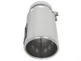 aFe Power Intercooled Tip Stainless Steel - Polished 4in In x 5in Out x 12in L Bolt-On thumbnail 4