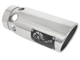 aFe Power Intercooled Tip Stainless Steel - Polished 4in In x 5in Out x 12in L Bolt-On thumbnail 6