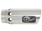 aFe Power Intercooled Tip Stainless Steel - Polished 4in In x 5in Out x 12in L Bolt-On thumbnail 9