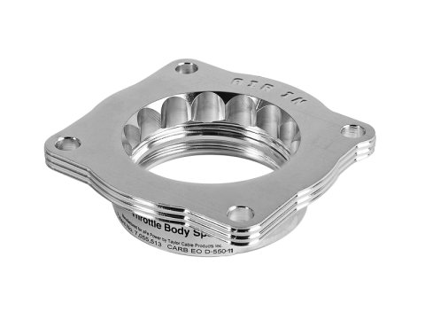 aFe Silver Bullet Throttle Body Spacers TBS BMW 325i (E46) 01-06 L6-2.5L thumbnail 2