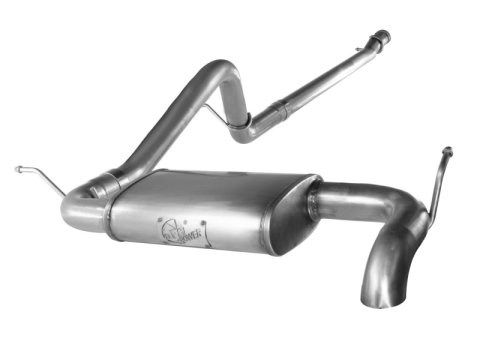 aFe MACH Force XP Exhausts Cat-Back SS-409 EXH CB Jeep Wrangler 2012 V6-3.6L (4 Dr)