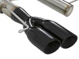 aFe MACH Force XP 08-13 BMW 135i L6-2.0L N54/N55 3in. 304 SS Axle-Back Exhaust w/Black Tips thumbnail 3