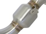 aFe Twisted Steel Down-Pipe Catted 13-16 Cadillac ATS L4-2.0L (t) thumbnail 7