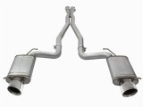 aFe Mach Force-Xp 3in CB Stainless Steel Dual Exhaust System w/Polished Tips 09-15 Cadillac CTS-V thumbnail 7