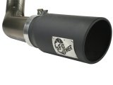 aFe MACH Force XP Exhaust Cat-Back SS-409 4in Black Tip 11-12 Ford F-150 EcoBoost V6-3.5L (tt) thumbnail 3