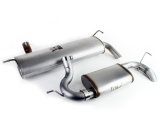 aFe MACH Force XP 07-17 Jeep Wrangler V6-3.6/3.8L 409 SS 2.5in Axle-Back Exhaust thumbnail 6