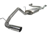 aFe MACH Force XP Exhaust Cat-Back 2.5/3in SS-409 w/ Polished Tip 04-12 Nissan Titan V8 5.6L thumbnail 1