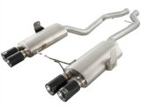 aFe MACH Force XP Exhaust Cat-Back 2.5in Dia Carbon Fiber Tips SS-304 07-13 BMW M3 (E92/93) V8 4.0L thumbnail 5