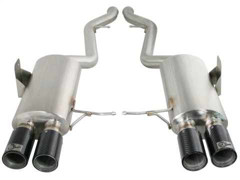 aFe MACH Force XP Exhaust Cat-Back 2.5in Dia Carbon Fiber Tips SS-304 08-13 BMW M3 (E90) V8 4.0L thumbnail 7