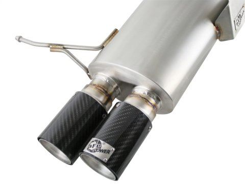 aFe MACH Force XP Exhaust Cat-Back 2.5in Dia Carbon Fiber Tips SS-304 08-13 BMW M3 (E90) V8 4.0L thumbnail 9