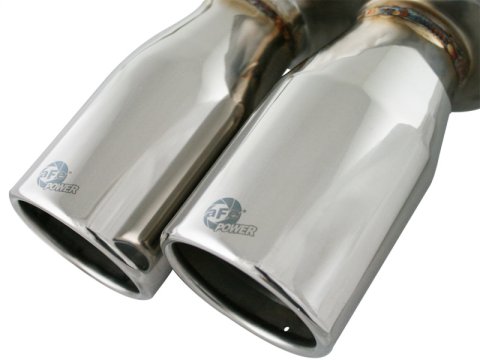 aFe MACH Force XP Exhaust Cat-Back 2.5in Dia SS-304 Polished Tips 07-13 BMW M3 (E92/93) V8 4.0L thumbnail 3