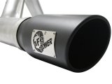 aFe Atlas Exhaust 4in Aluminized Cat-Back w/ 304 SS Black Tip 11-13 Ford F-150 EcoBoost V6 3.5L (tt) thumbnail 5