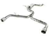 aFe MACH Force XP Exhaust 304SS Cat-Back w/ Polished Tips 12-13 VW Beetle L4 2.0L (t) thumbnail 1