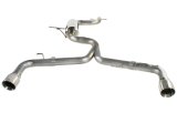 aFe MACH Force XP Exhaust 304SS Cat-Back w/ Polished Tips 12-13 VW Beetle L4 2.0L (t) thumbnail 8