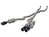 aFe MACH Force XP Exhaust 304SS Cat-Back w/ Carbon Fiber Tips 12-13 BMW M5 (F10) V8 4.4L (tt) thumbnail 5