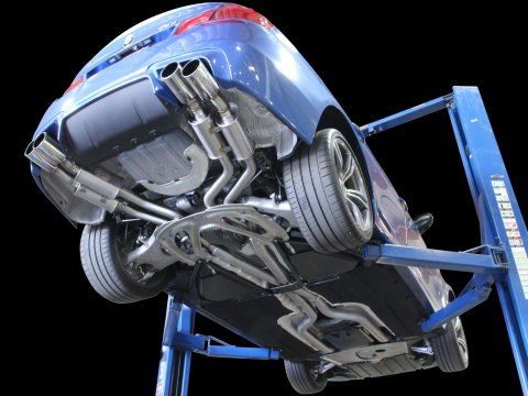aFe MACH Force XP Exhaust 304SS Cat-Back w/ Polished Tips 12-13 BMW M5 (F10) V8 4.4L (tt) thumbnail 1