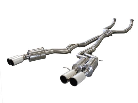 aFe MACH Force XP Exhaust 304SS Cat-Back w/ Polished Tips 12-13 BMW M5 (F10) V8 4.4L (tt) thumbnail 6