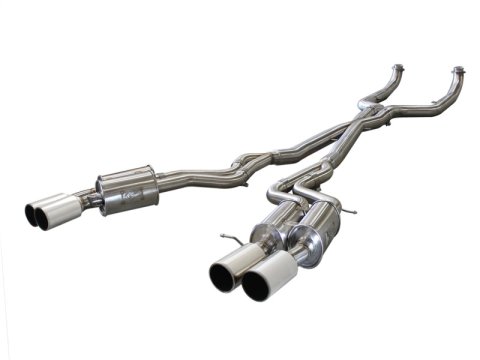 aFe MACH Force XP Exhaust 304SS Cat-Back w/ Polished Tips 12-13 BMW M5 (F10) V8 4.4L (tt) thumbnail 8
