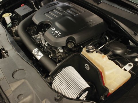 aFe MagnumFORCE Intakes Stage-2 Pro DRY S 11-13 Dodge Challenger/Charger/Chrysler 300 V6 3.6L (blk) thumbnail 9