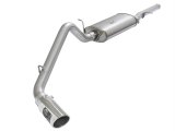 aFe MACH Force XP Exhausts Cat-Back Polished Tips 09-17 GM Silverado 1500 4.3/5.3L RegCab SB/LB thumbnail 1
