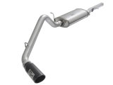 aFe MACH Force XP Exhausts Cat-Back Black Tip 09-17 GM Silverado 1500 4.3/5.3L RegCab SB/LB thumbnail 1