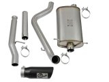 aFe MACH Force XP Exhausts Cat-Back Black Tip 09-17 GM Silverado 1500 4.3/5.3L RegCab SB/LB thumbnail 5