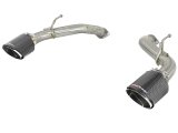 aFe Takeda 2.5in 304 SS Axle-Back Exhaust w/ Carbon Fiber Tips 16-19 Infiniti Q50 V6-3.0L (tt) thumbnail 2