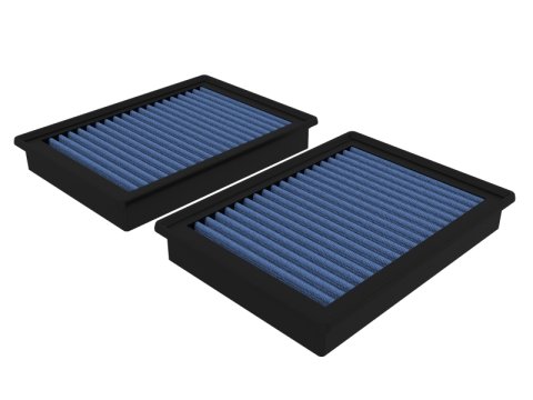 aFe MagnumFLOW Pro 5R OE Replacement Air Filter (Pair) 16-19 Infiniti Q50/60 V6-3.0L (tt) thumbnail 2