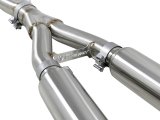 aFe POWER Takeda 2.5in 304 SS CB Exhaust w/ Carbon Fiber Tips 17-19 Infiniti Q60 V6-3.0L (tt) thumbnail 8