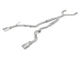 aFe POWER Takeda 2.5in 304 SS CB Exhaust w/ Polished Tips 17-19 Infiniti Q60 V6-3.0L (tt) thumbnail 2