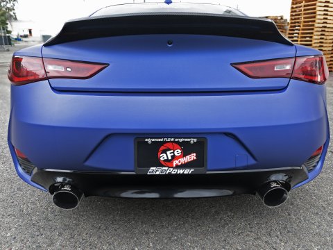 aFe POWER Takeda 2.5in 304 SS Axle-Back Exhaust w/ Black Tips 17-19 Infiniti Q60 V6-3.0L (tt) thumbnail 9