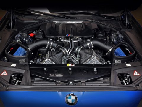 aFe POWER Magnum FORCE Stage-2 Pro 5R Cold Air Intake System 12-19 BMW M5 (F10) / M6 (F12/13) thumbnail 5