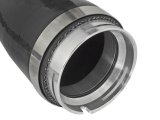 aFe BladeRunner 2.5in Black IC Tube Hot Side w/ Coupling & Clamp Kit 2016 GM Colorado/Canyon 2.8L thumbnail 6