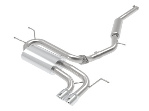 aFe Takeda 2-1/2in SS-304 Cat-Back Exhausts w/ Polished Tip 16-19 Mazda MX-5 Miata ND 2.0T thumbnail 1