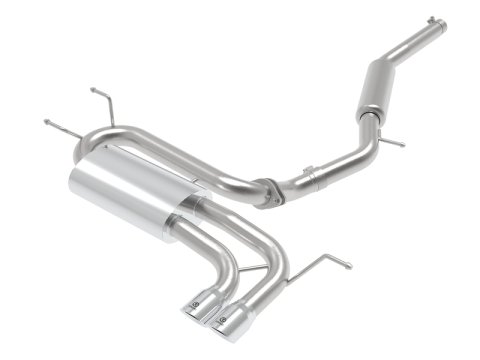 aFe Takeda 2-1/2in SS-304 Cat-Back Exhausts w/ Polished Tip 16-19 Mazda MX-5 Miata ND 2.0T thumbnail 2