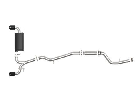 aFe 2020 Toyota Supra L6-3.0L (t) Cat Back Exhaust thumbnail 7
