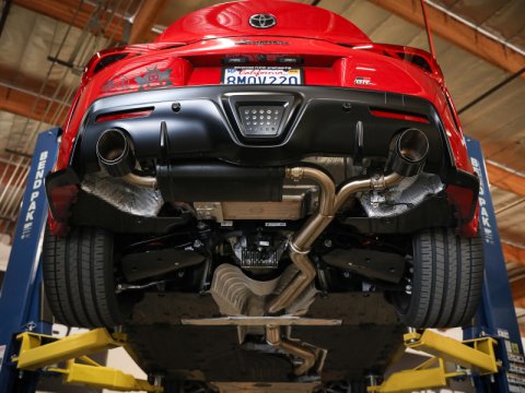 aFe 2020 Toyota Supra L6-3.0L (t) Cat Back Exhaust thumbnail 9