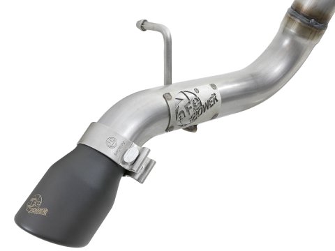 aFe MACH Force-Xp Axle-Back Hi-Tuck Exhaust System w/Black Tip 18-19 Jeep Wrangler (JL) V6 3.6L thumbnail 6