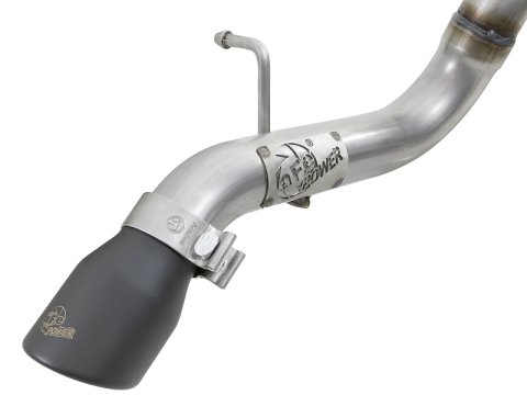 aFe MACH Force-Xp Axle-Back Hi-Tuck Exhaust System w/Black Tip 18-19 Jeep Wrangler (JL) V6 3.6L thumbnail 7