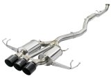 aFe Takeda 3in 304 SS Cat-Back Exhaust w/ Carbon Fiber Tips 17-18 Honda Civic Type R L4 2.0L (t) thumbnail 1
