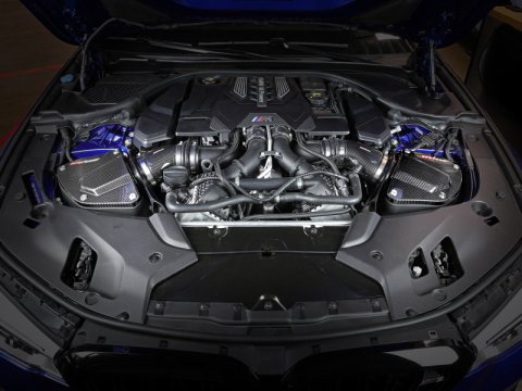 aFe Momentum Black Series Carbon Fiber Pro 5R Air Intake System BMW M5 (F90) 18-19 thumbnail 4