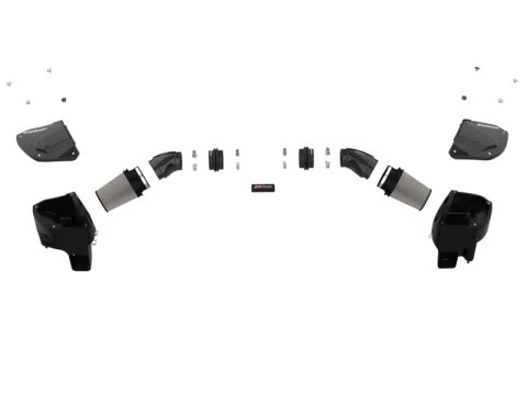 aFe Black Series Stage-2 Carbon Fiber Cold Air Intake System w/ Pro DRY S Media - 18-19 BMW M5 (F90) thumbnail 2