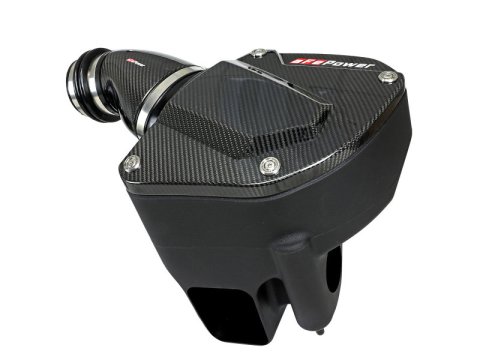 aFe Black Series Stage-2 Carbon Fiber Cold Air Intake System w/ Pro DRY S Media - 18-19 BMW M5 (F90) thumbnail 6