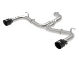aFe MACH Force-Xp 3in to 2-1/2in Stainless Steel Axle-Back Black Exhaust - 15-17 Volkswagen GTI thumbnail 1