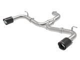 aFe MACH Force-Xp 3in to 2-1/2in Stainless Steel Axle-Back Exhaust Carbon - 15-17 Volkswagen GTI thumbnail 2