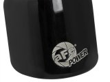 aFe MACH Force-Xp 409 SS Clamp-On Exhaust Tip 2.5in. Inlet / 4in. Outlet / 6in. L - Black thumbnail 3