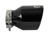 aFe MACH Force-Xp 409 SS Clamp-On Exhaust Tip 2.5in. Inlet / 4in. Outlet / 6in. L - Black thumbnail 6