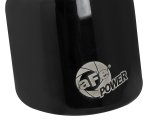 aFe MACH Force-Xp 409 SS Clamp-On Exhaust Tip 2.5in. Inlet / 4in. Outlet / 6in. L - Black thumbnail 9