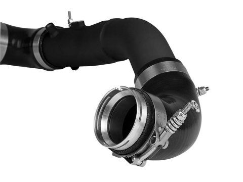 aFe 2020 Toyota Supra 3.0L 3in Black Intercooler Tube - Hot thumbnail 2
